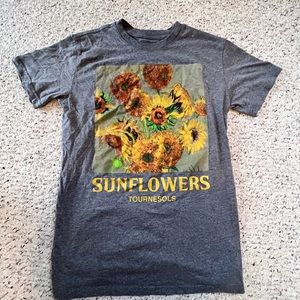2 FOR $12: Mighty Fine Sunflowers Top